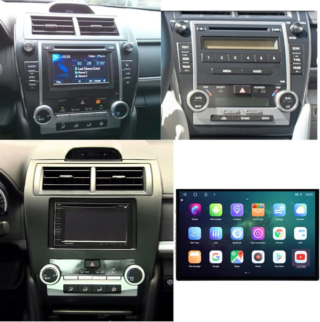 CAMRY ANDROID SCREEN MODEL 2012-2017