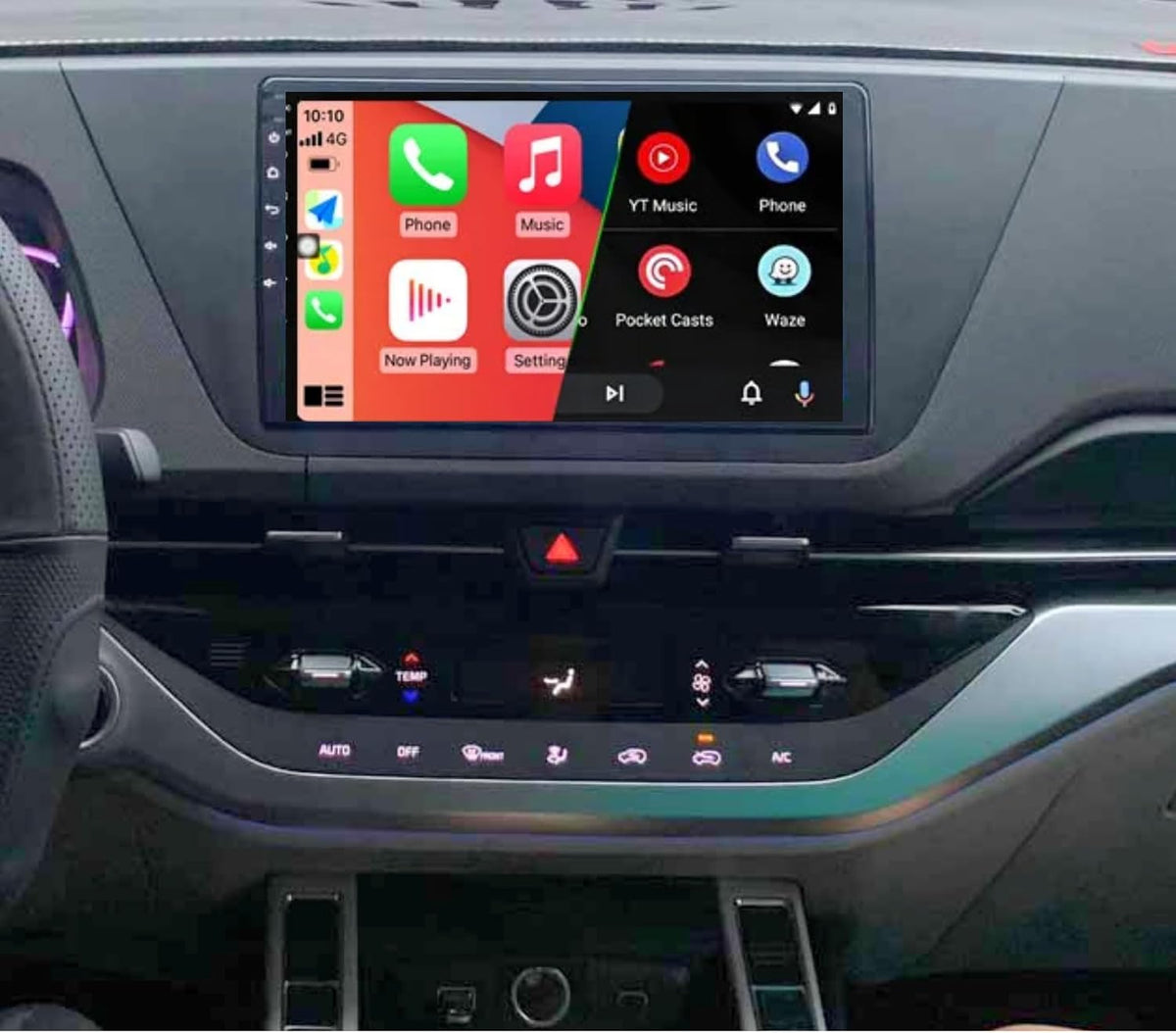 kia carens android screne player