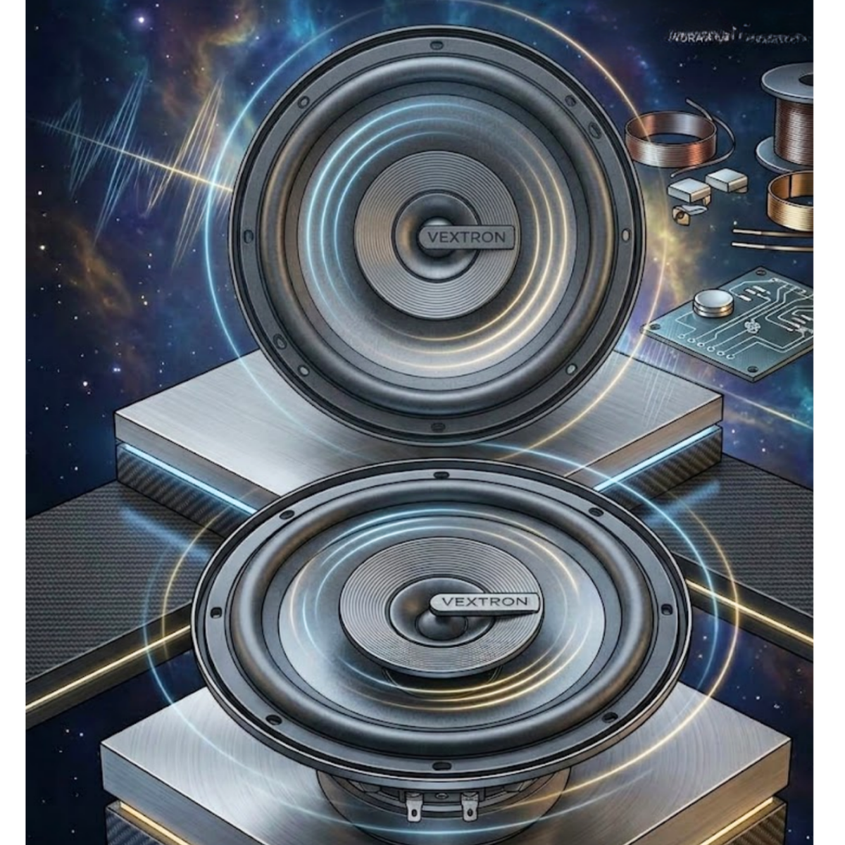 vextron 6 inch speaker car