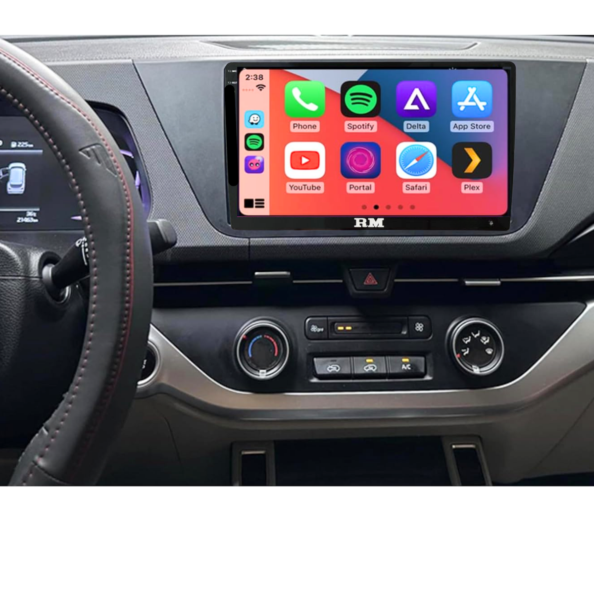 kia carens android screne player