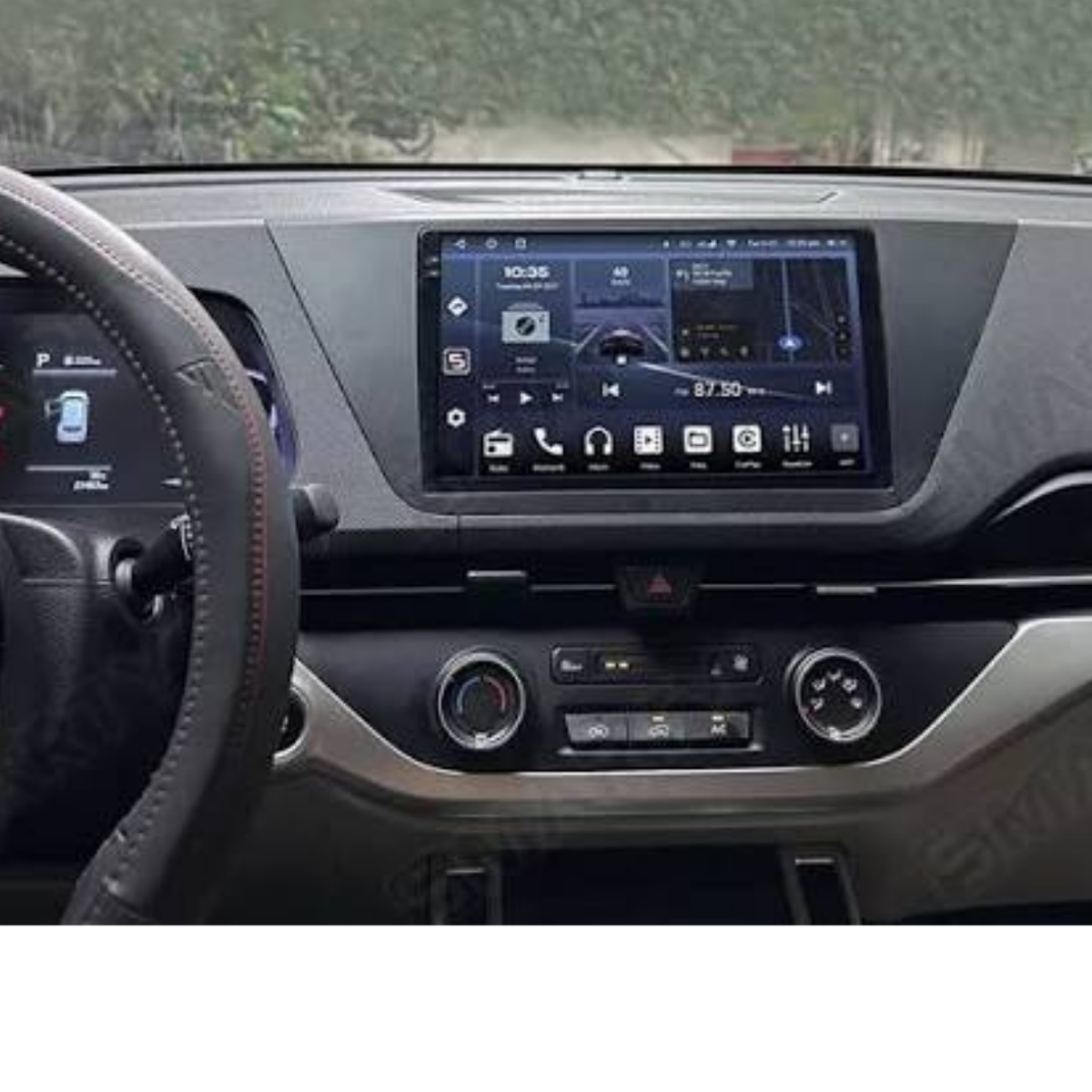 kia carens android screne player